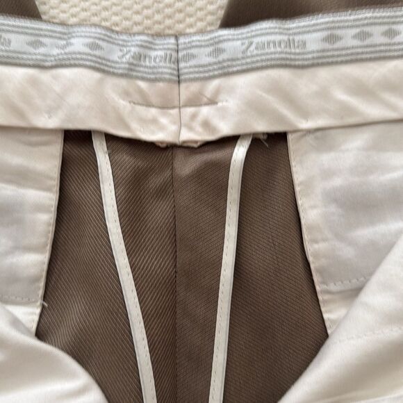 Zanella Handcrafted  Satorial  Mens Trousers in Brown. Size 36. Made in Italy. - Picture 6 of 9